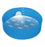 Induction sealing liner placed inside a plastic cap for tamper-evident and leak-proof container sealing.