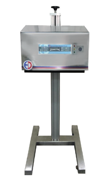 Sigma Eco Automatic induction sealing machine designed for continuous sealing of bottles and containers using induction technology.