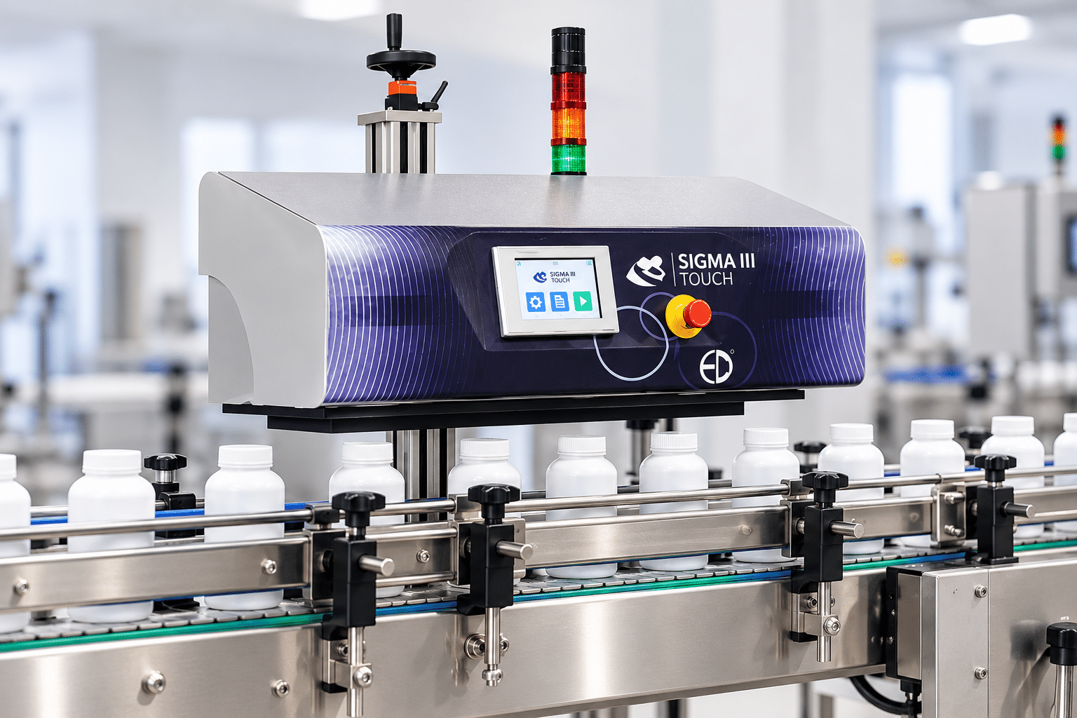 Sigma III Touch sealing head and conveyor image