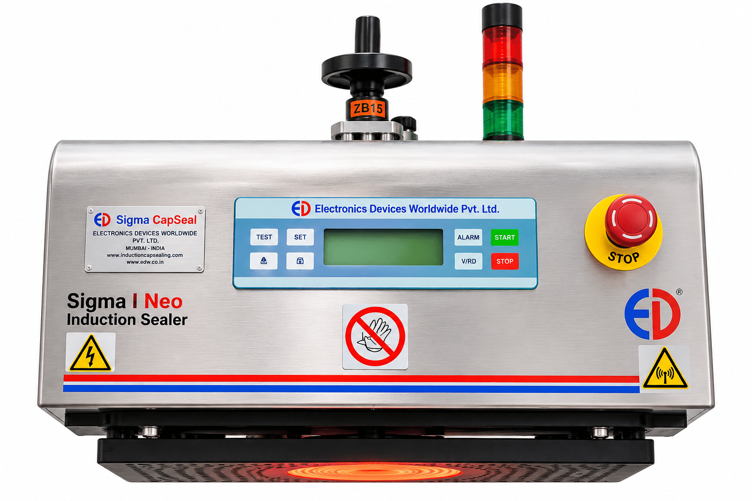 Universal sealing head