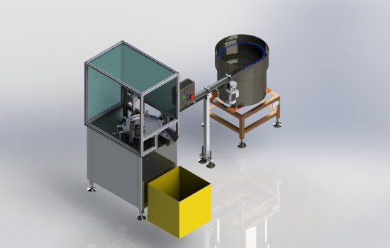 full machine view flip top cap